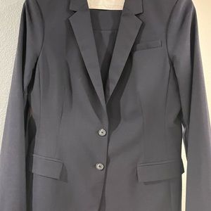 Banana Republic Navy Tweed Suit (1 jacket, 2 pants)